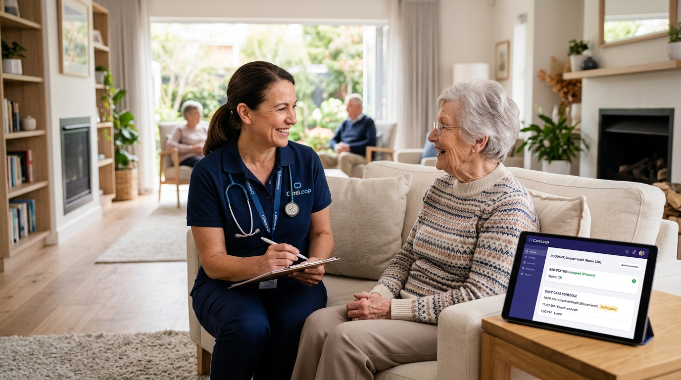 CareLoop adult care home and residential placement network coordination.